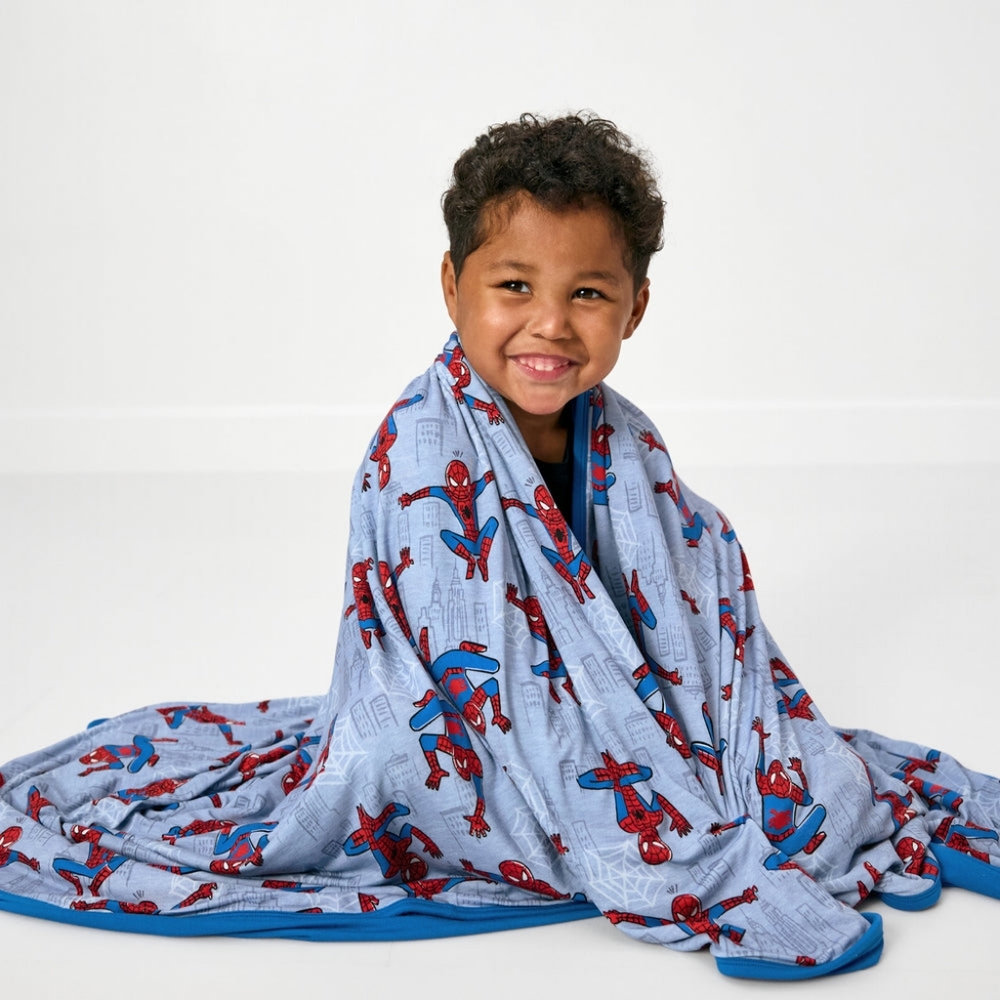 Little Sleepies Spidey Sense Large Cloud Blanket